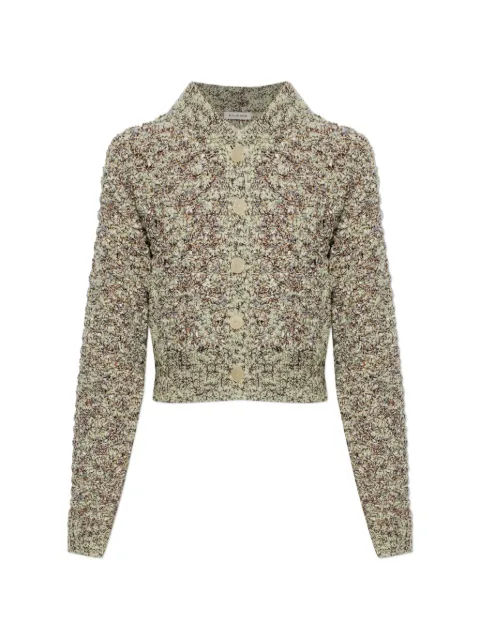 By Malene Birger Gianna button-up cardigan Green 1040180