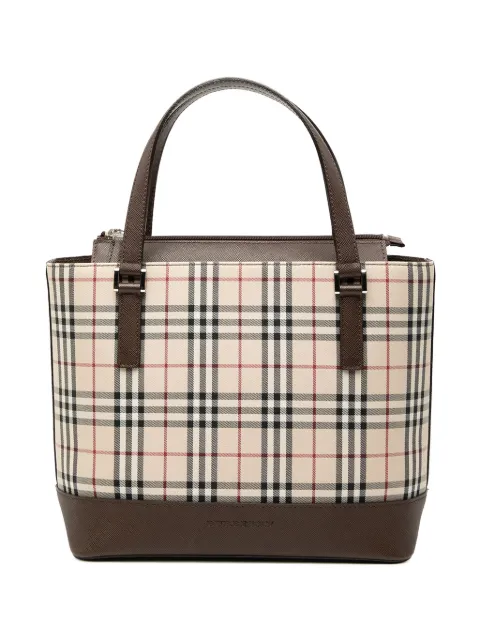 Burberry Pre-Owned 2000-2017 House Check Canvas handbag Neutrals 2EPPP9ZVENAA4KPX