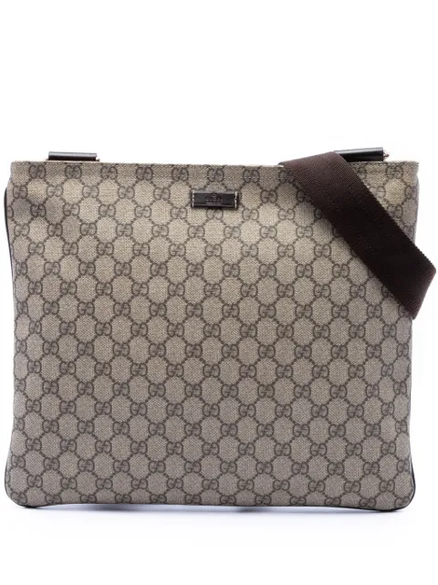 Gucci Pre-Owned 2016-2026 GG Supreme crossbody bag Neutrals 5NPKTH8W22NL9LIC