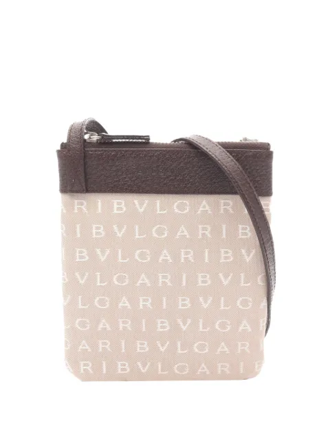 Bvlgari Pre-Owned 2010-2026 Logomania Canvas crossbody bag Neutrals GDEUX1MZI6V63KZJ