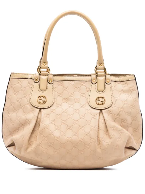 Gucci Pre-Owned 2016-2025 Guccissima Scarlett tote bag Neutrals R4QVC1QZEVS8PKK4