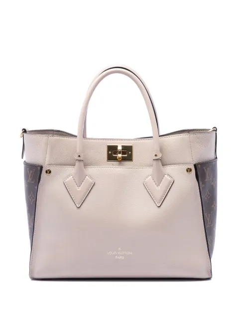Louis Vuitton Pre-Owned 2021-2026 Monogram On My Side MM satchel Neutrals VOY7XK9F6X208U8P
