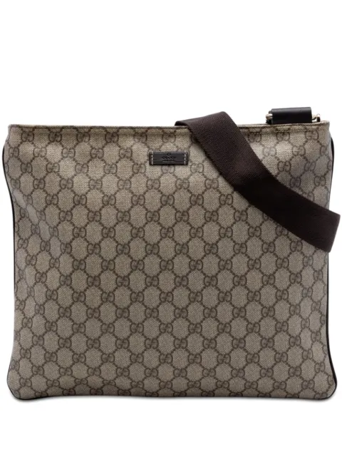 Gucci Pre-Owned 2016-2026 GG Supreme crossbody bag Neutrals HZ6LURYQGC7IV6GL