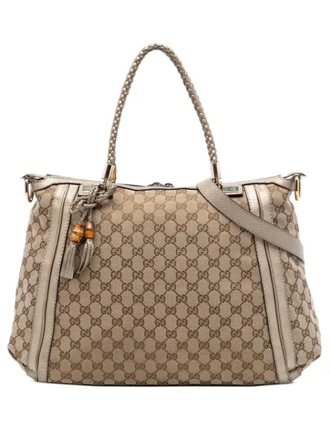 Gucci Pre-Owned 2016-2026 GG Canvas Bella Convertible Tote satchel Neutrals 53UGQUHH6YS797VA