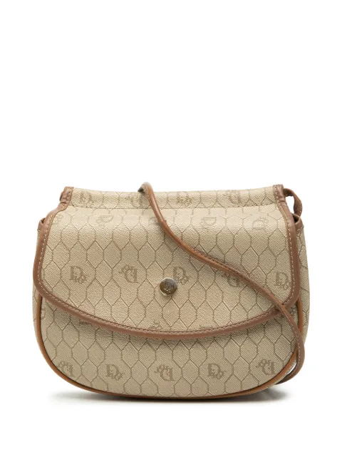 Christian Dior Pre-Owned 20th Century Honeycomb Coated Canvas crossbody bag Neutrals ZGNMF2OZ6QFWPNQQ