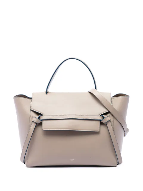 Celine Pre-Owned 2015 Mini Smooth Calfskin Belt Bag satchel Neutrals 3H1VDUU2M5MSYAQ7