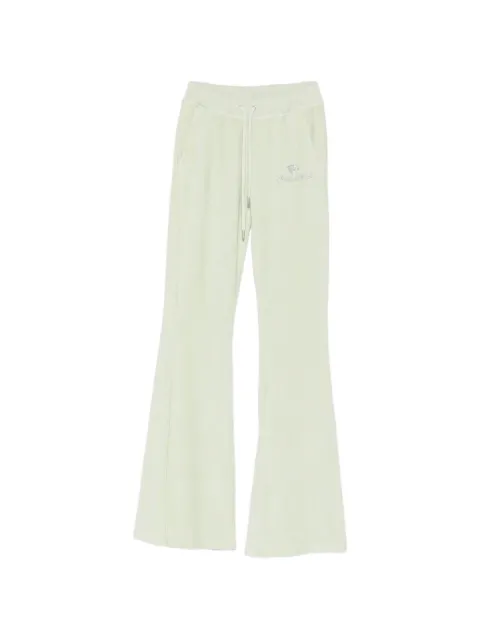 Sporty & Rich logo-embellished track pants Green PA067716689GR