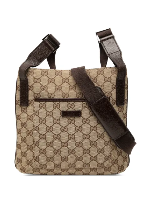 Gucci Pre-Owned 2000-2015 GG Canvas crossbody bag Neutrals KUIJNTR8YEPUIEKQ