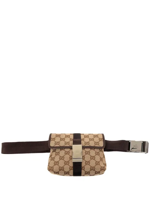 Gucci Pre-Owned 2000-2015 GG Canvas belt bag Neutrals LT54CHZYH99FA6C3