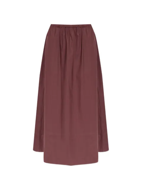 By Malene Birger Pheobes gathered skirt Red 1020640