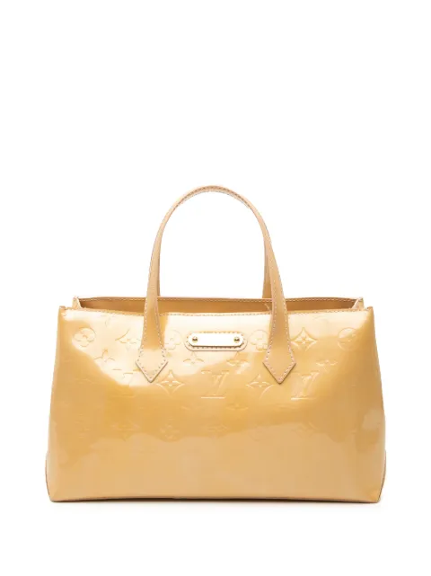 Louis Vuitton Pre-Owned 2009-2012 Monogram Vernis Wilshire PM handbag Neutrals GHP9GVQHSJ4UFGUZ