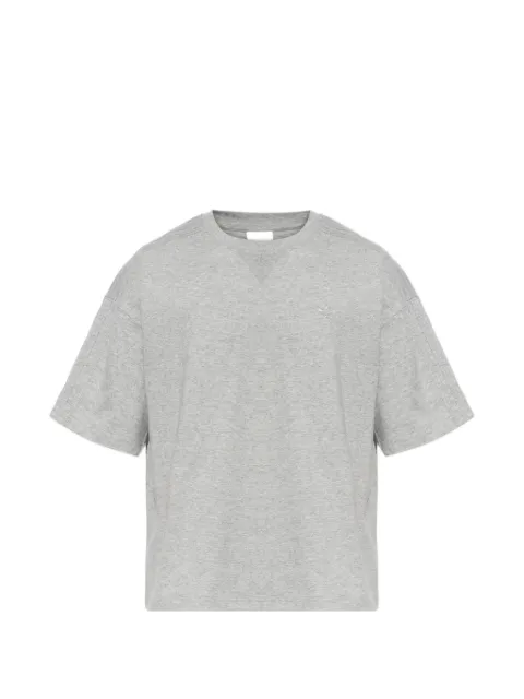 adidas logo-embroidered T-shirt Grey KR4527