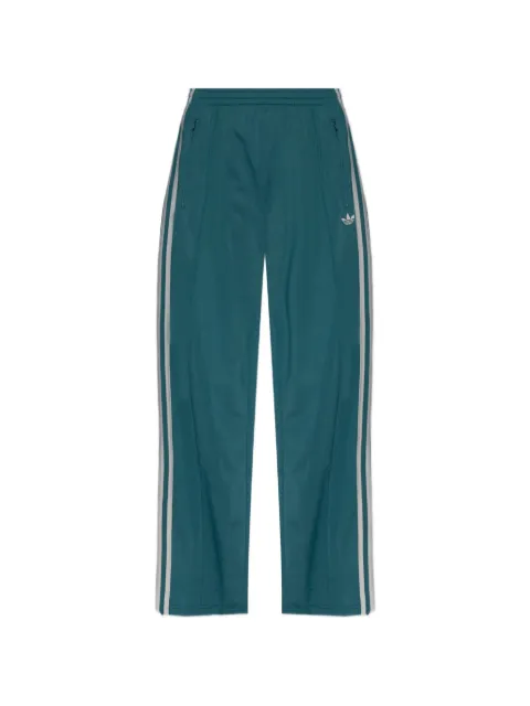 adidas side-stripe wide-leg track pants Green KS4672