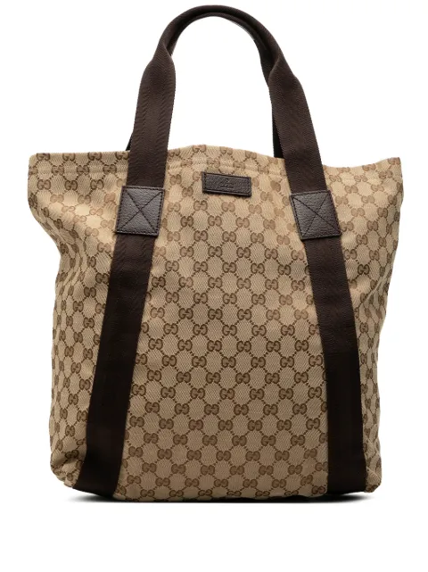 Gucci Pre-Owned 2000-2015 GG Canvas tote bag Neutrals DE2N4TZTXO4CYN8G