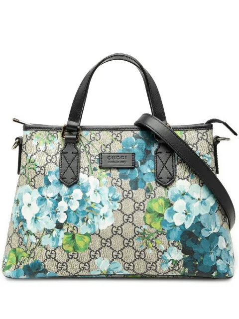 Gucci Pre-Owned 2000-2015 GG Supreme Blooms satchel Neutrals 4ZEC5A4IW6PS5E99