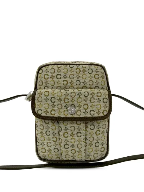 Celine Pre-Owned 20th Century C Macadam Canvas crossbody bag Neutrals FK3FKU9N1D3ABDR7