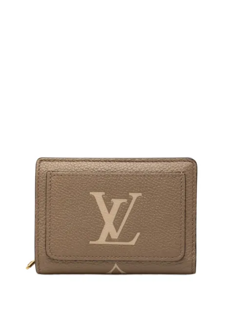 Louis Vuitton Pre-Owned 2010-2026 Bicolor Monogram Empreinte Giant Clea Wallet small wallets Neutrals CTYW9F4MNLWDNV2N
