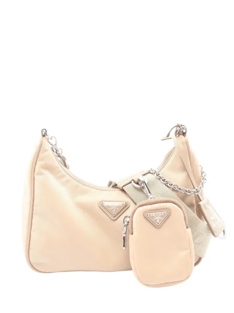 Prada Pre-Owned 2019-2026 Re Nylon Re Edition 2005 satchel Neutrals JI2GD9ZKKN3X628E