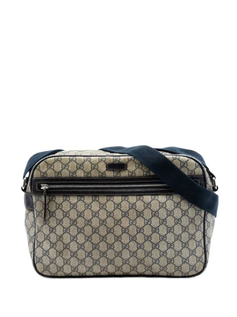 Gucci Pre-Owned 2016-2026 GG Supreme crossbody bag Neutrals VY0DS6B936C5B76I