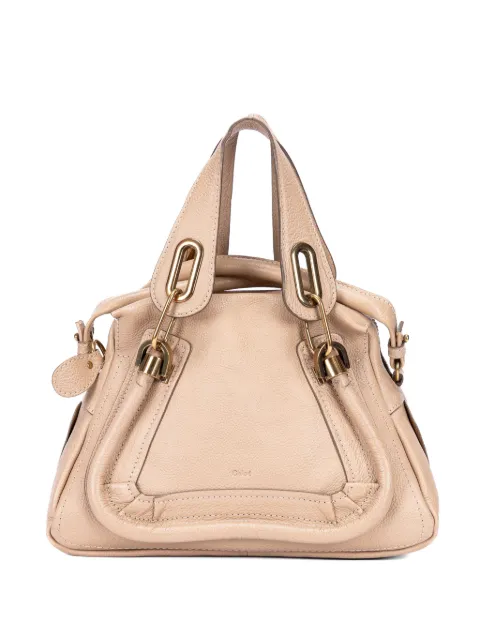 Chloé Pre-Owned small Paraty tote bag Neutrals 02155065