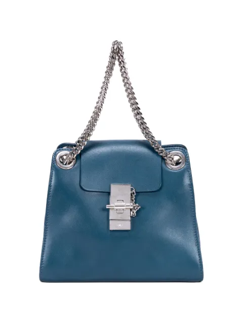 Chloé Pre-Owned Annie chain shoulder bag Blue NFC