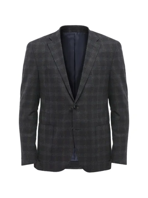 Corneliani Nino Danieli checked blazer Grey 82XR308836357003