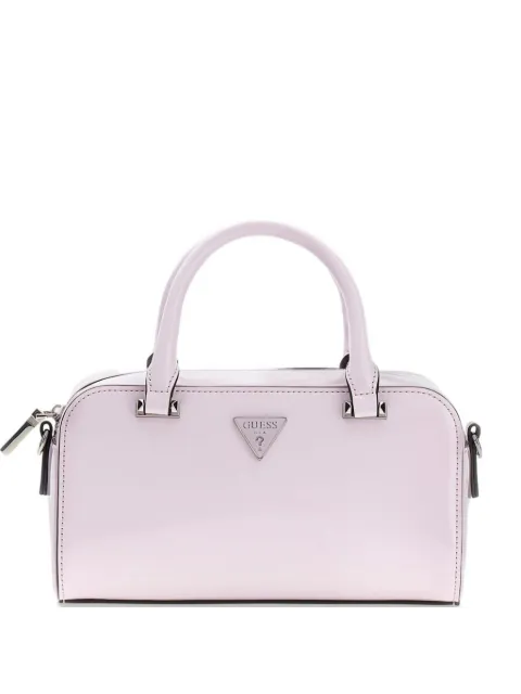 GUESS USA Arnela patent-finish tote bag Pink HWNY9723740