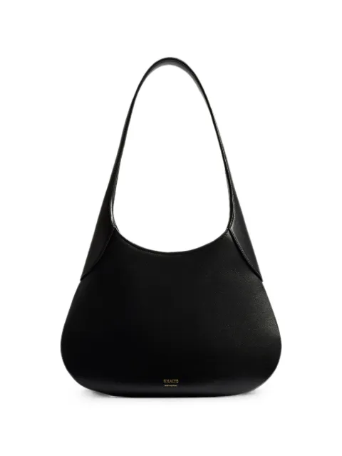 KHAITE small Joan leather shoulder bag Black H1048875200
