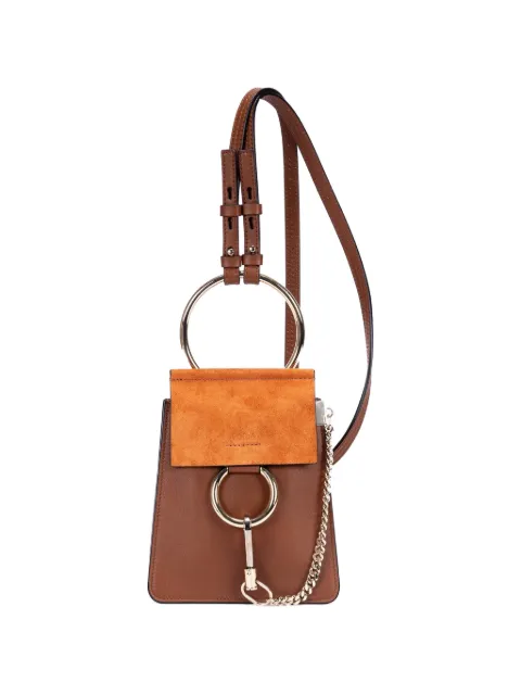 Chloé Pre-Owned Faye Bracelet backpack Brown 01209965