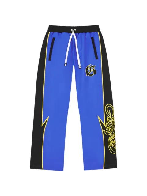 GODSPEED GT logo-embroidered track pants Blue GS223