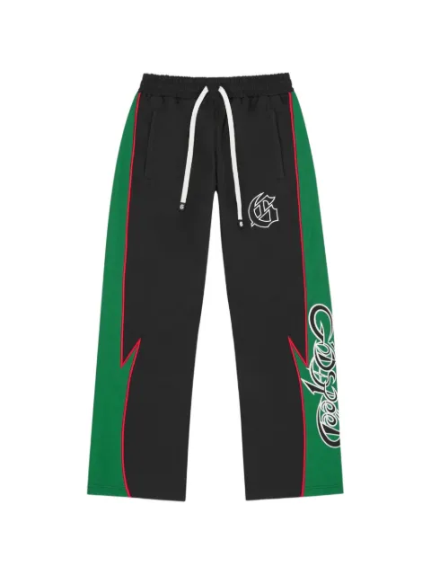 GODSPEED logo-print track pants Black GS220