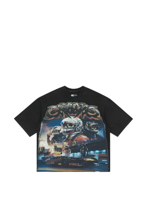 GODSPEED graphic-print boxy-fit T-shirt Black GS212