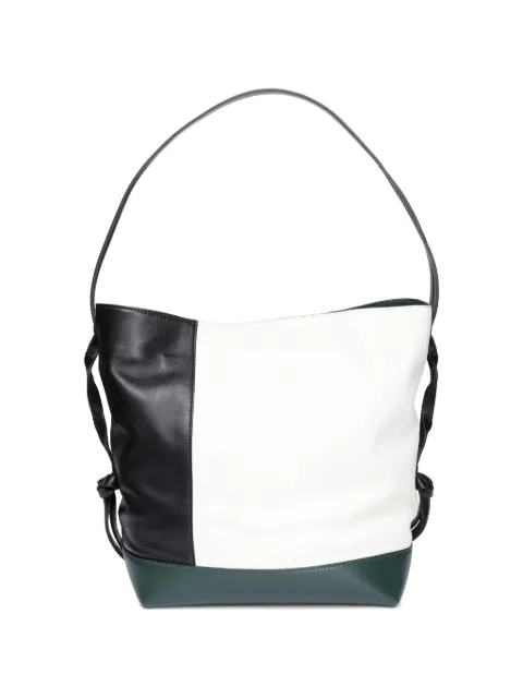 Marni Pod 2.0 colour-block tote bag White SCMP0086U3ZP048