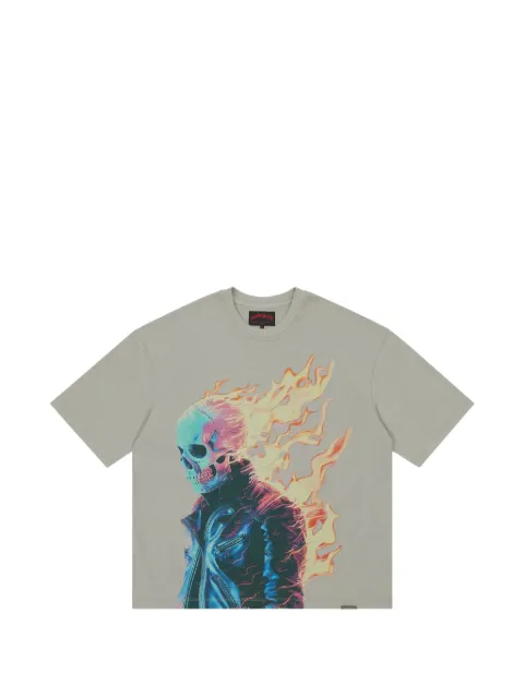 GODSPEED Aura D’Inferno graphic-print T-shirt Grey GS202