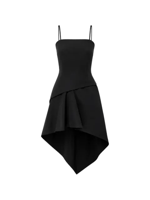 Alexander Wang asymmetric ruffled dress Black 1WC4256868