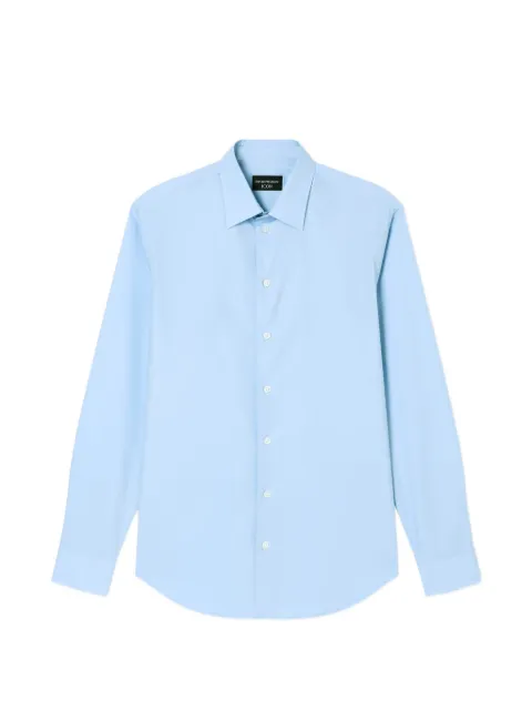 Emporio Armani Icon classic-collar shirt Blue EM000099TE19326