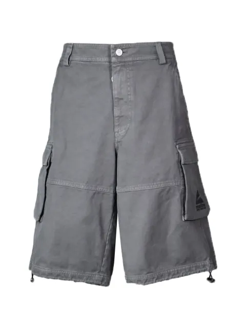Martine Rose logo-print cargo shorts Grey 860WP23003