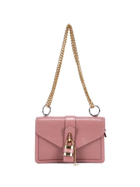 Chloé Pre-Owned Aby Chain shoulder bag Pink 041957652