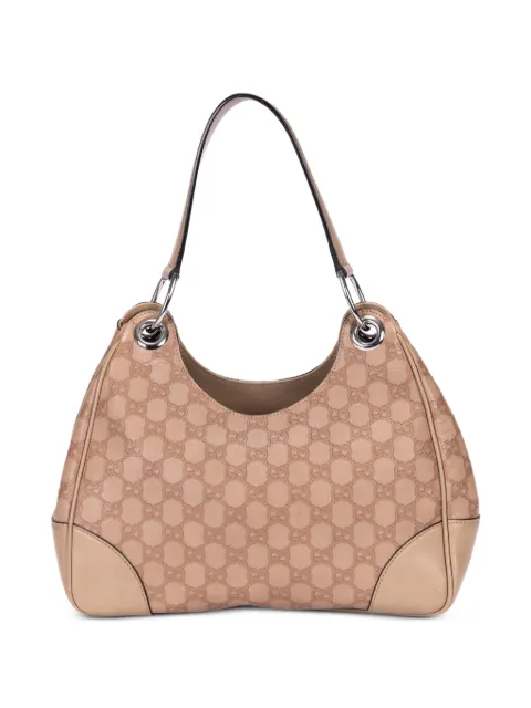 Gucci Pre-Owned Guccissima Colbert shoulder bag Neutrals 25726552175306