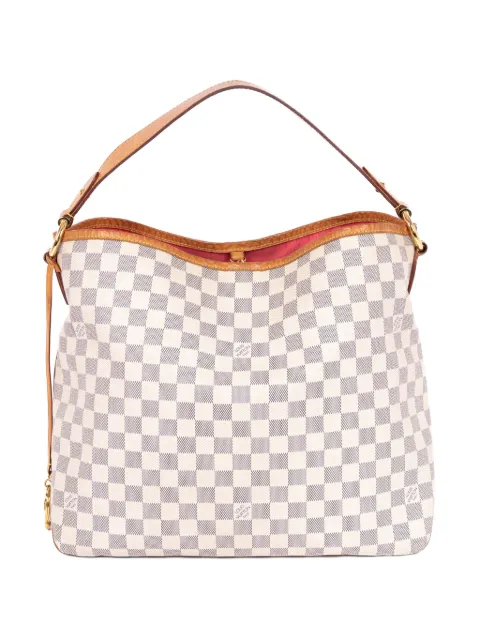 Louis Vuitton Pre-Owned Damier Azur Delightful MM tote bag White MI2175