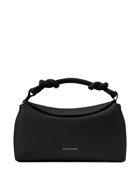 Esin Akan medium Sloane knotted tote bag Black MDSLOANE