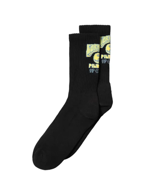Carhartt WIP Pinball graphic-intarsia socks Black I036817