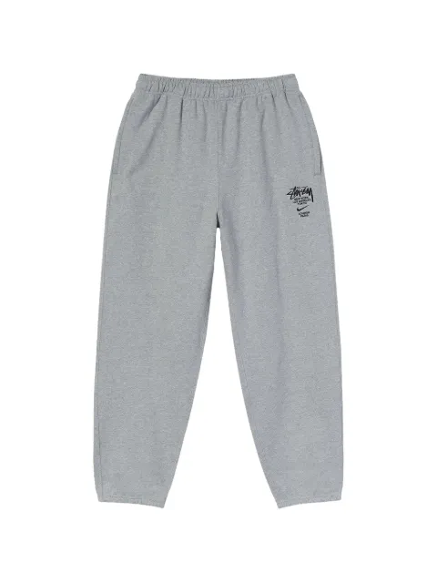 Nike x Stussy fleece track pants Grey DC4227050