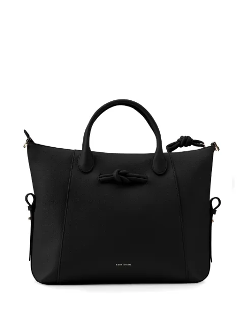 Esin Akan Wimbledon leather backpack Black LWIMBLEDON