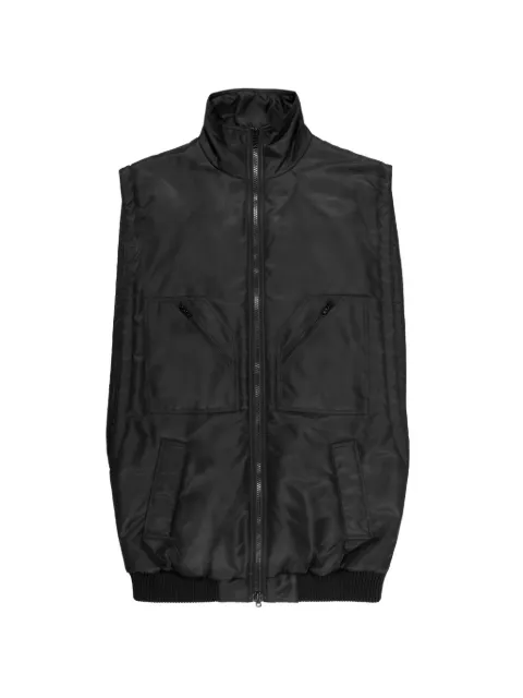 MM6 Maison Margiela zip-up gilet Black S52FB0109S53984