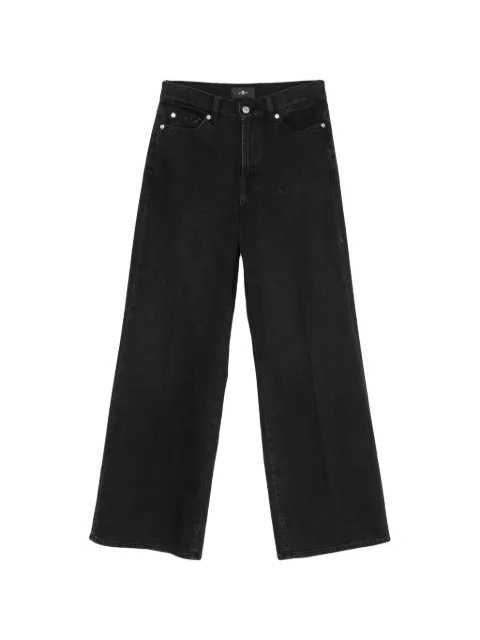Seven Lotta Tailorless wide-leg jeans Black 7U8E0C31U73PH