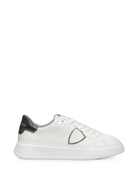 Philippe Model Paris Temple Low leather sneakers White BTLDVM06