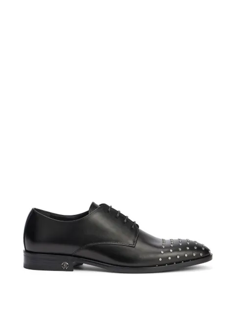 Roberto Cavalli stud-embellished derby shoes Black TRS008PZ08A05051