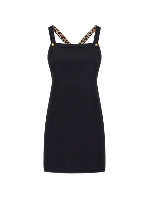 Roberto Cavalli cross-back mini dress Black OOT10DKU01205051