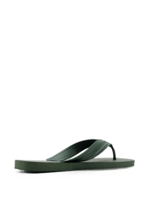 Havaianas Slim Square Sparkle logo-plaque flip-flops Green 4150268
